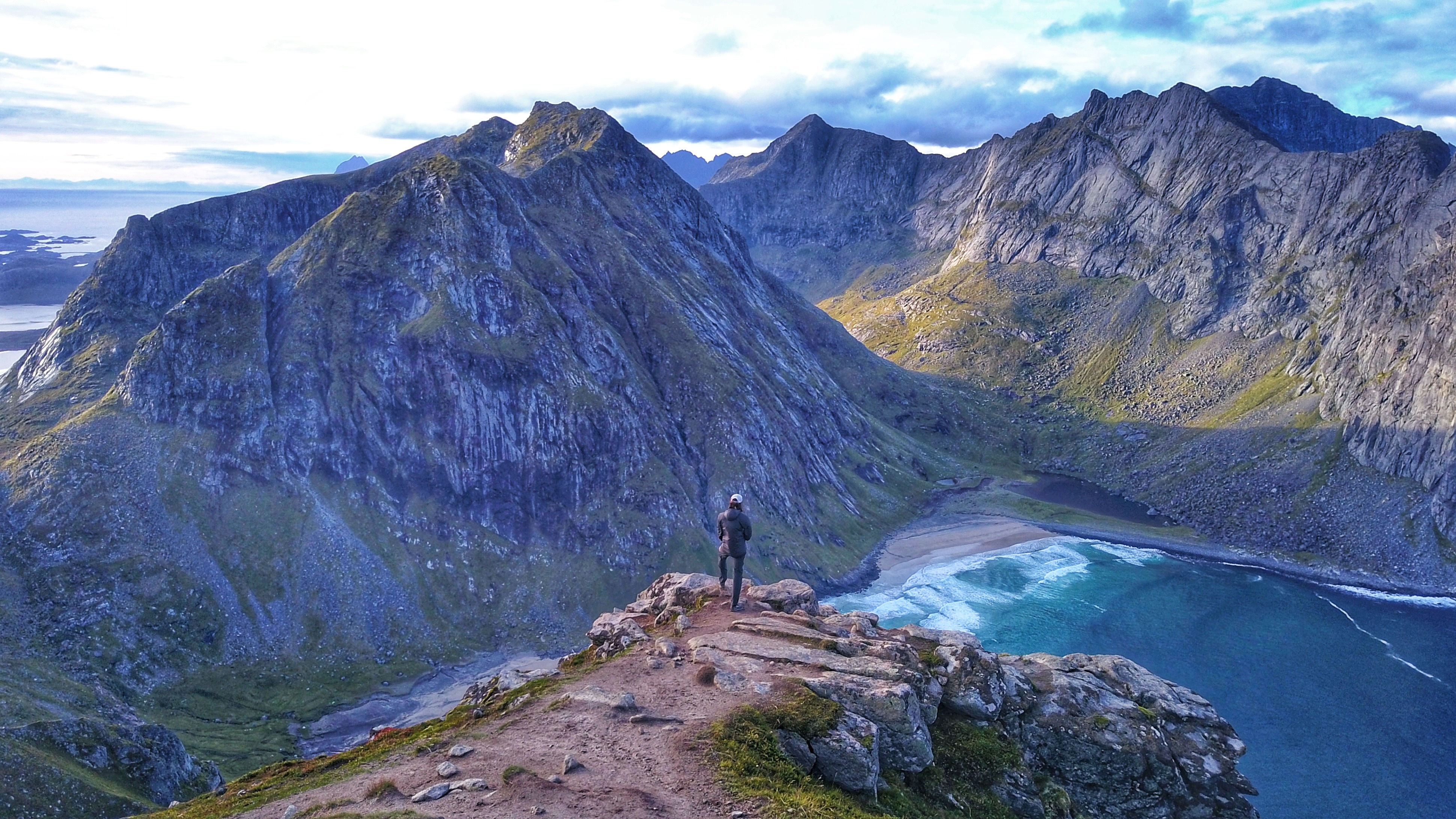 Mountain landscape representing consciousness exploration